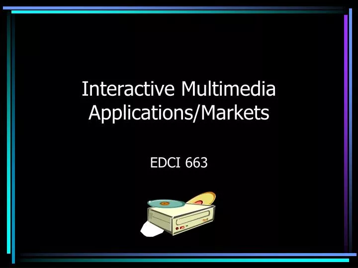 interactive multimedia applications markets
