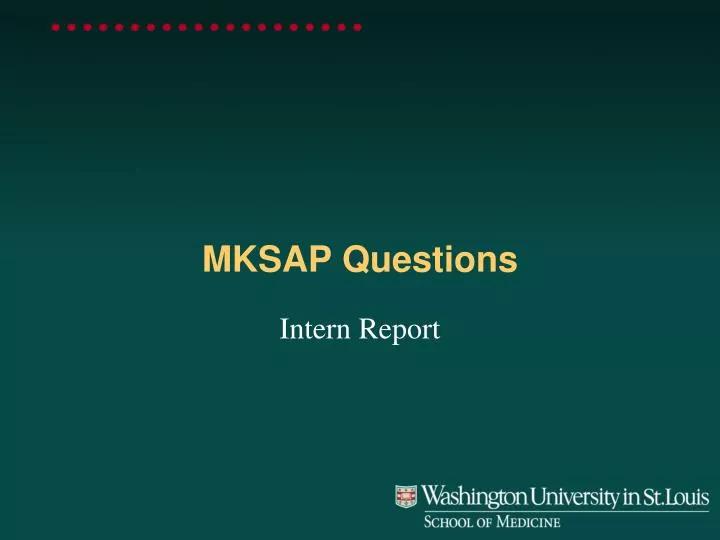 mksap questions
