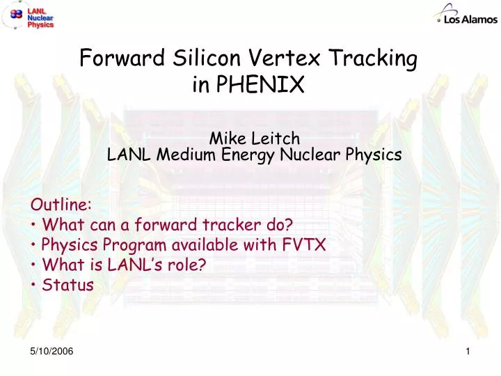 forward silicon vertex tracking in phenix