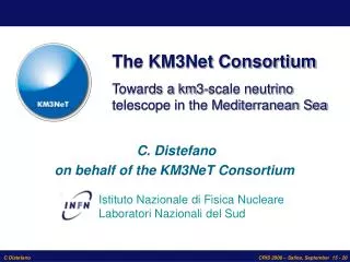 The KM3Net Consortium