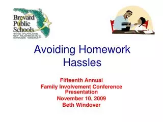 Avoiding Homework Hassles