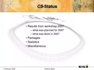 CS -Status
