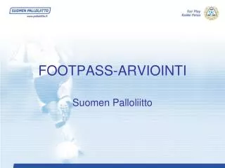 footpass arviointi