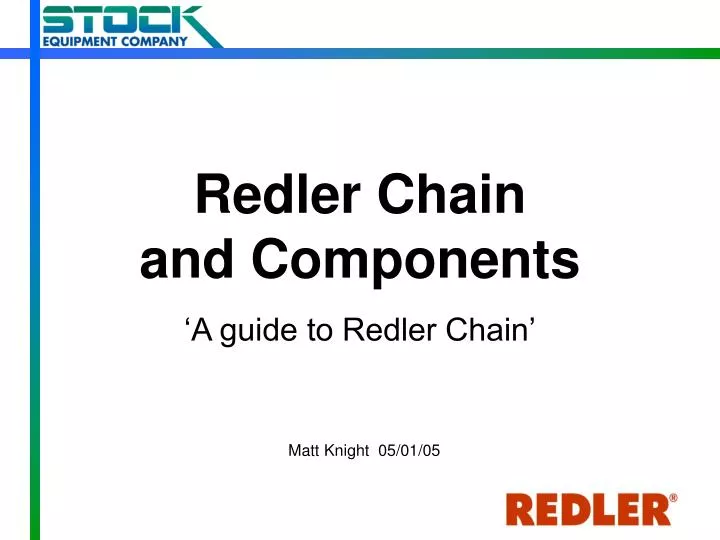 redler chain and components