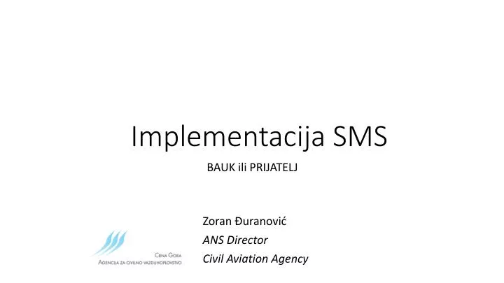 implementacija sms