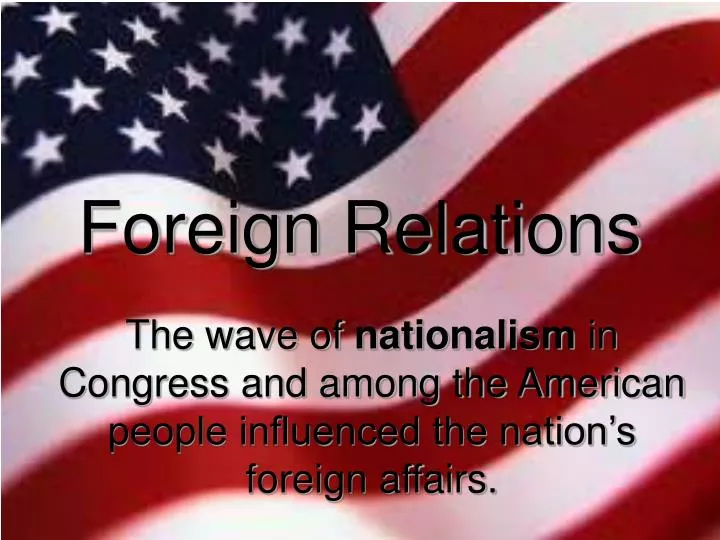 foreign relations