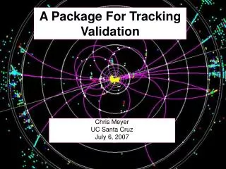 A Package For Tracking Validation