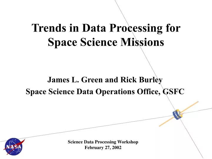 trends in data processing for space science missions