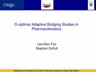 D-optimal Adaptive Bridging Studies in Pharmacokinetics