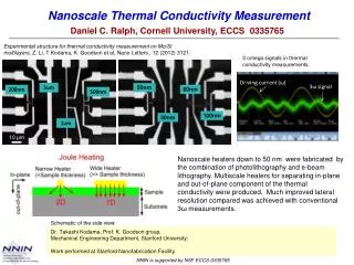 Nanoscale Thermal Conductivity Measurement