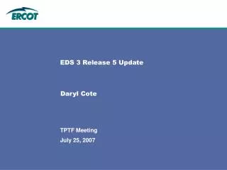EDS 3 Release 5 Update