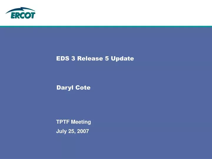 eds 3 release 5 update