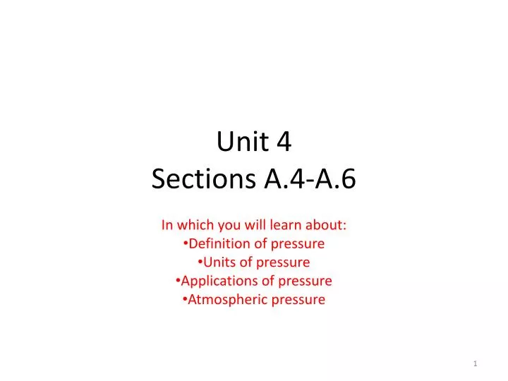 unit 4 sections a 4 a 6