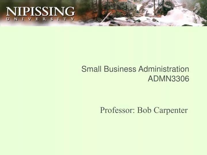 small business administration admn3306