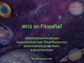 mit on filosofia