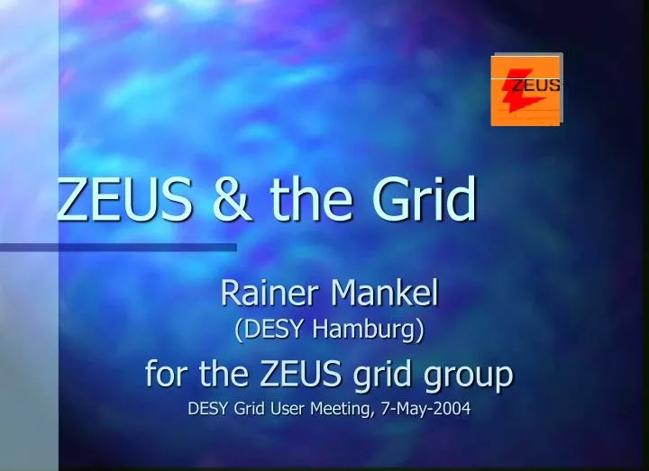 zeus the grid