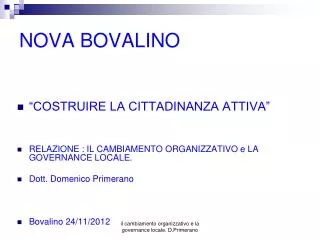 nova bovalino