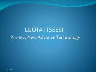 luota itseesi