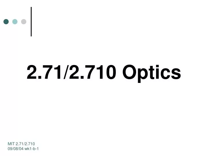 2 71 2 710 optics