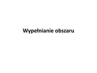 wype nianie obszaru