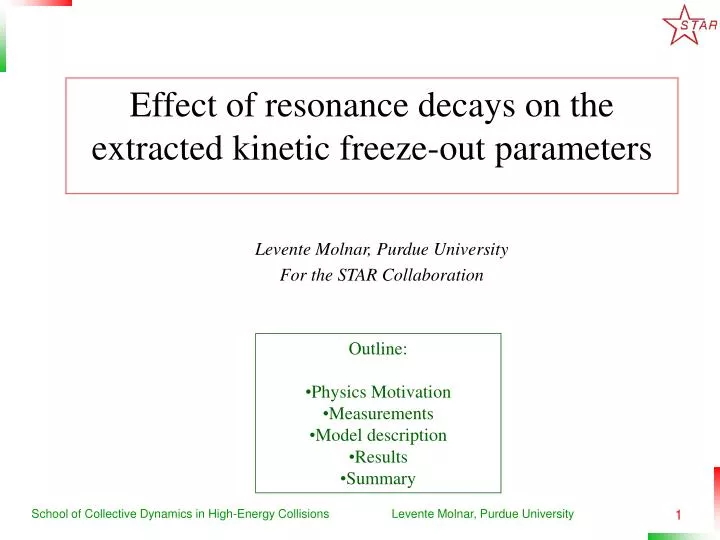 effect of resonance decays on the extracted kinetic freeze out parameters