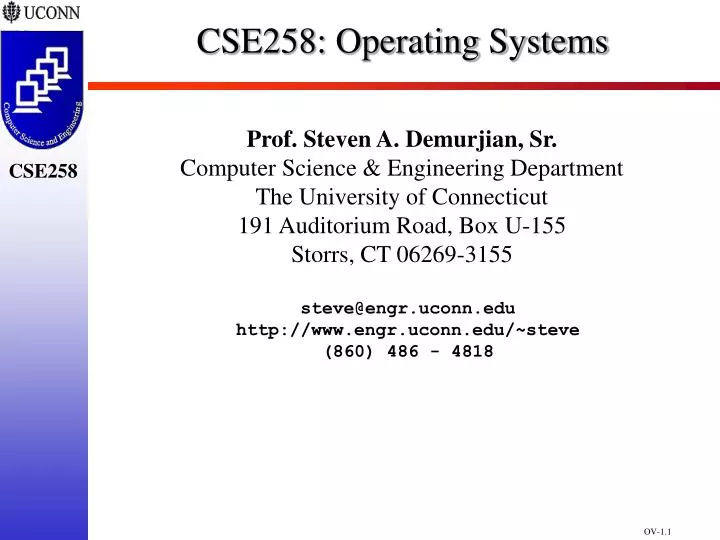 cse258 operating systems