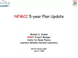 NFMCC 5-year Plan Update