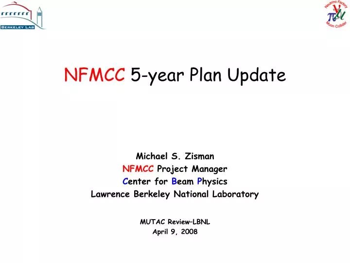 nfmcc 5 year plan update