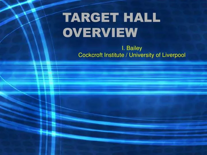 target hall overview