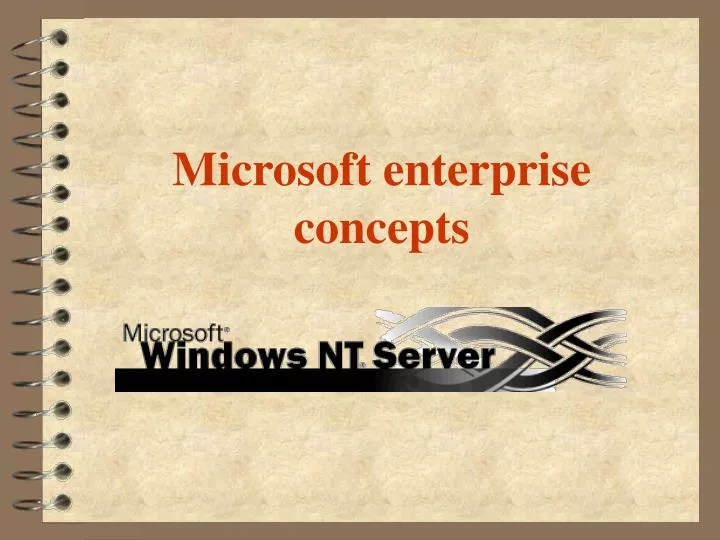 microsoft enterprise concepts