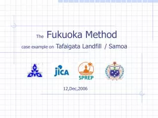 The Fukuoka Method case example on Tafaigata Landfill / Samoa