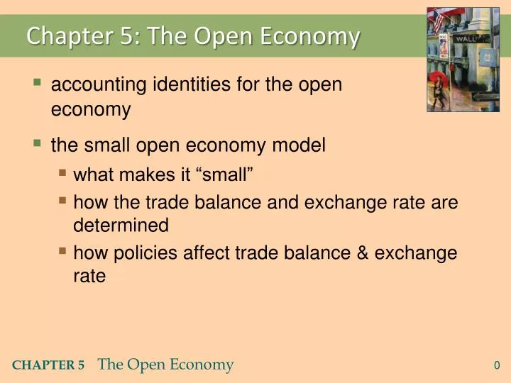chapter 5 the open economy