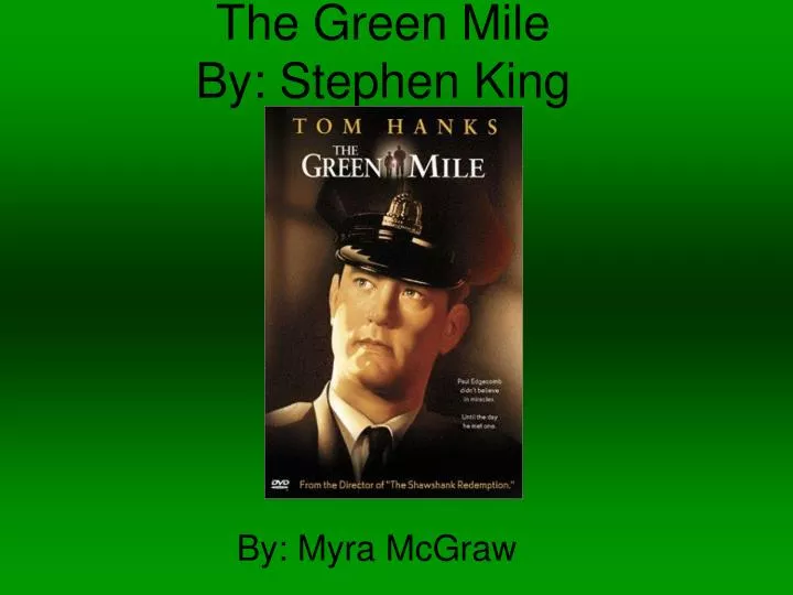 the green mile by stephen king