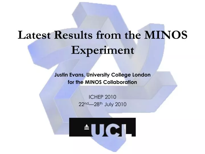 latest results from the minos experiment
