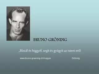 bruno gr ning