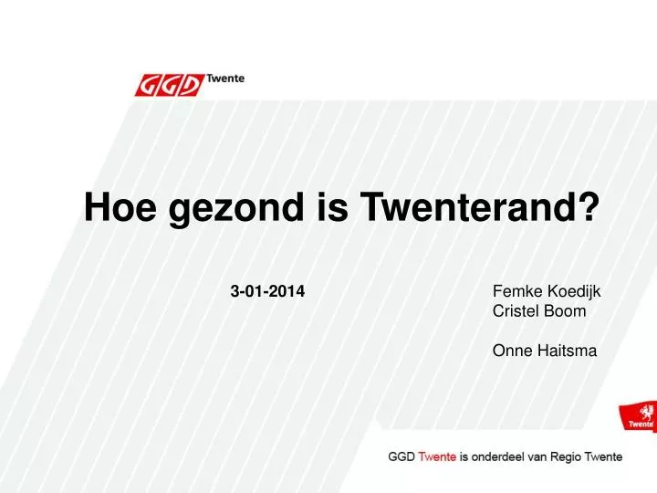 hoe gezond is twenterand