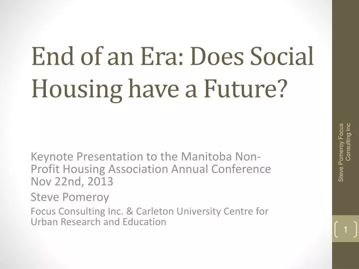 end of an era does social housing have a future
