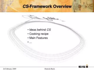 CS -Framework Overview