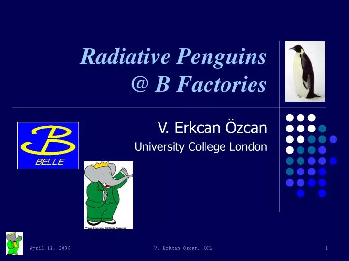 radiative penguins @ b factories