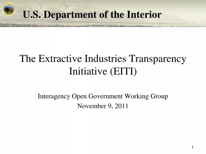 the extractive industries transparency initiative eiti