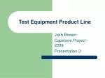 Test Equipment Product Line: Implementation and Evaluation - slide 1