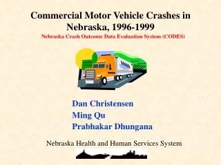 Nebraska Crash Outcome Data Evaluation System (CODES)