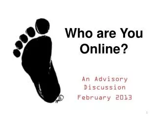 Who are You Online?