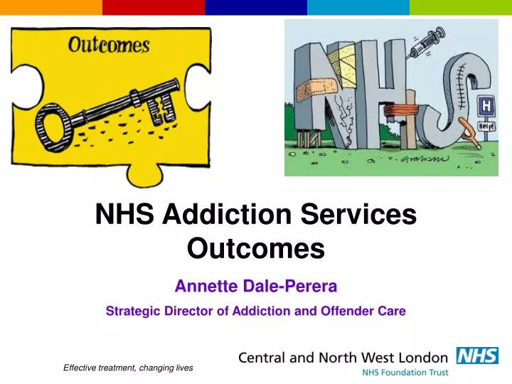 nhs addiction services outcomes