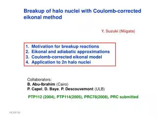 Breakup of halo nuclei with Coulomb-corrected eikonal method