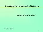 MEDICION DE ACTITUDES - slide 1