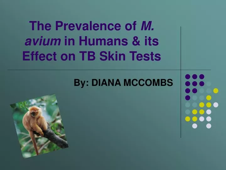 the prevalence of m avium in humans its effect on tb skin tests