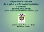 Ministerio de la Protección Social República de Colombia - slide 1