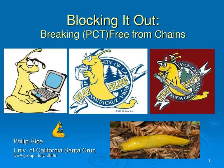 blocking it out breaking pct free from chains