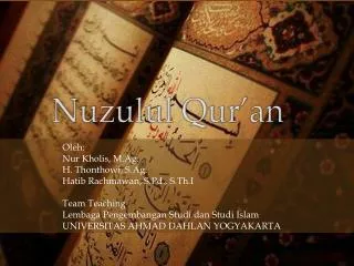 nuzulul qur an